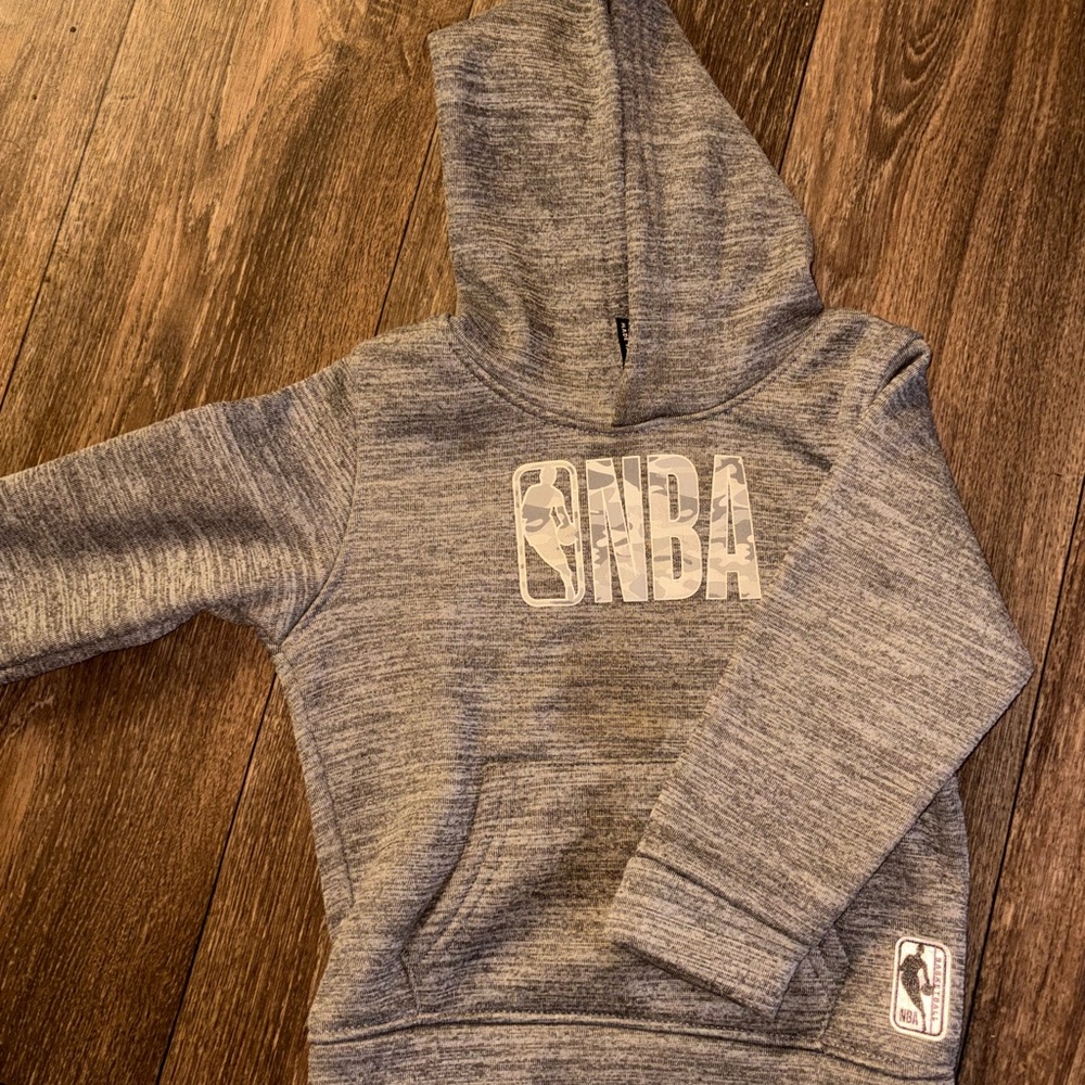 NBA Kids Heather Gray Hoodie